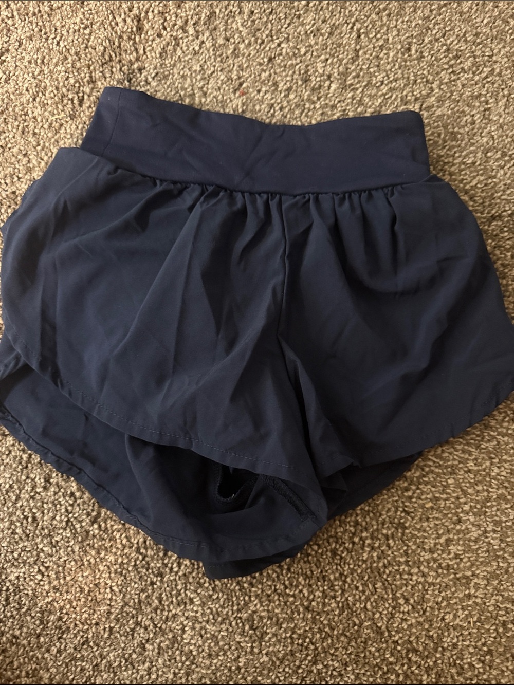 Girls S 5/6 Navy Athletic Skort Shorts
